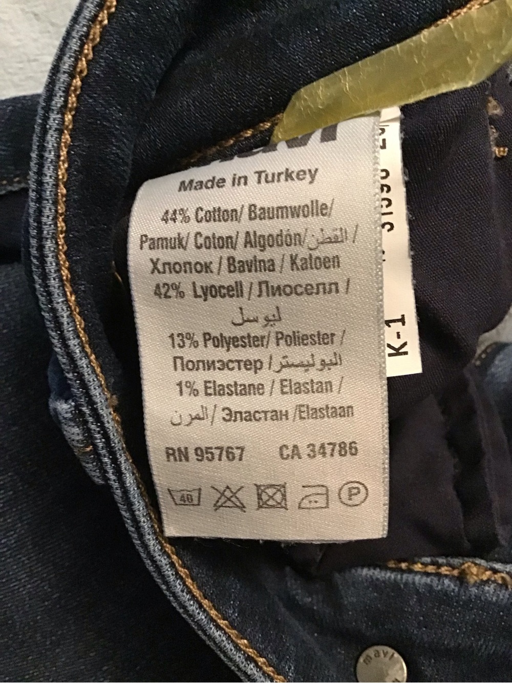 Mavi Sydney High Rise Flare Jeans. Size 28 - Picture 7 of 12